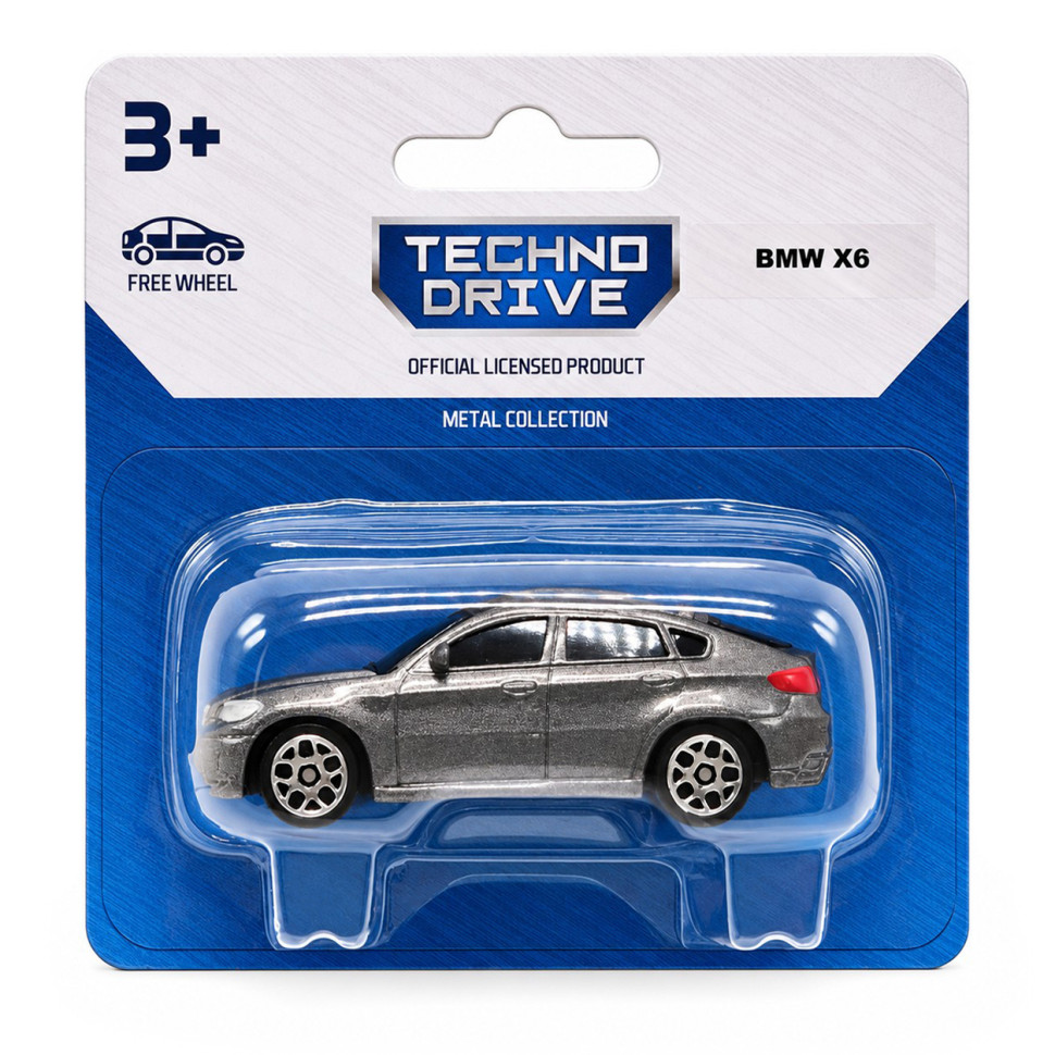 Дитяча мінімодель BMW X6 250438US2-11 серії Street Racers S3
