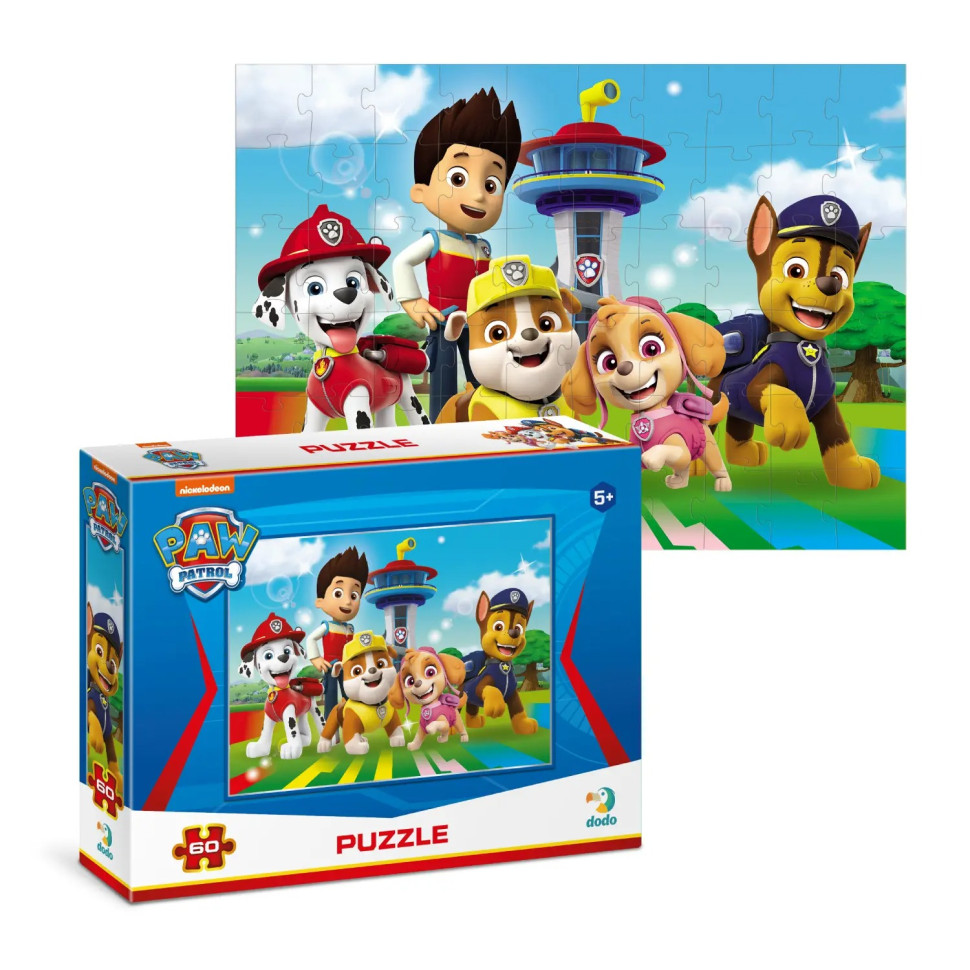 Дитячі Пазли Paw Patrol "Сміливі рятувальники" DoDo 200145 60 елементів — фото 2