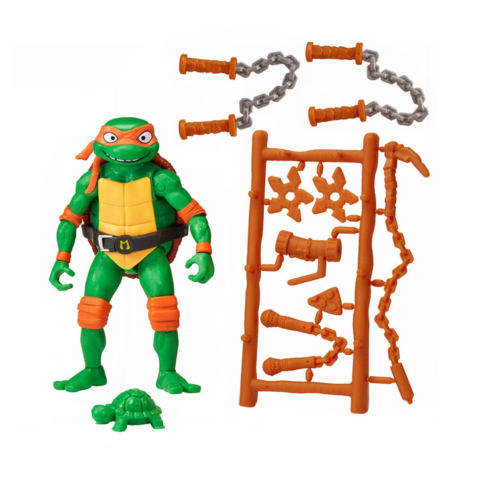 Игровая фигурка Микеланджело TMNT 83283 серии "Черепашки-Ниндзя MOVIE III" — фото 2