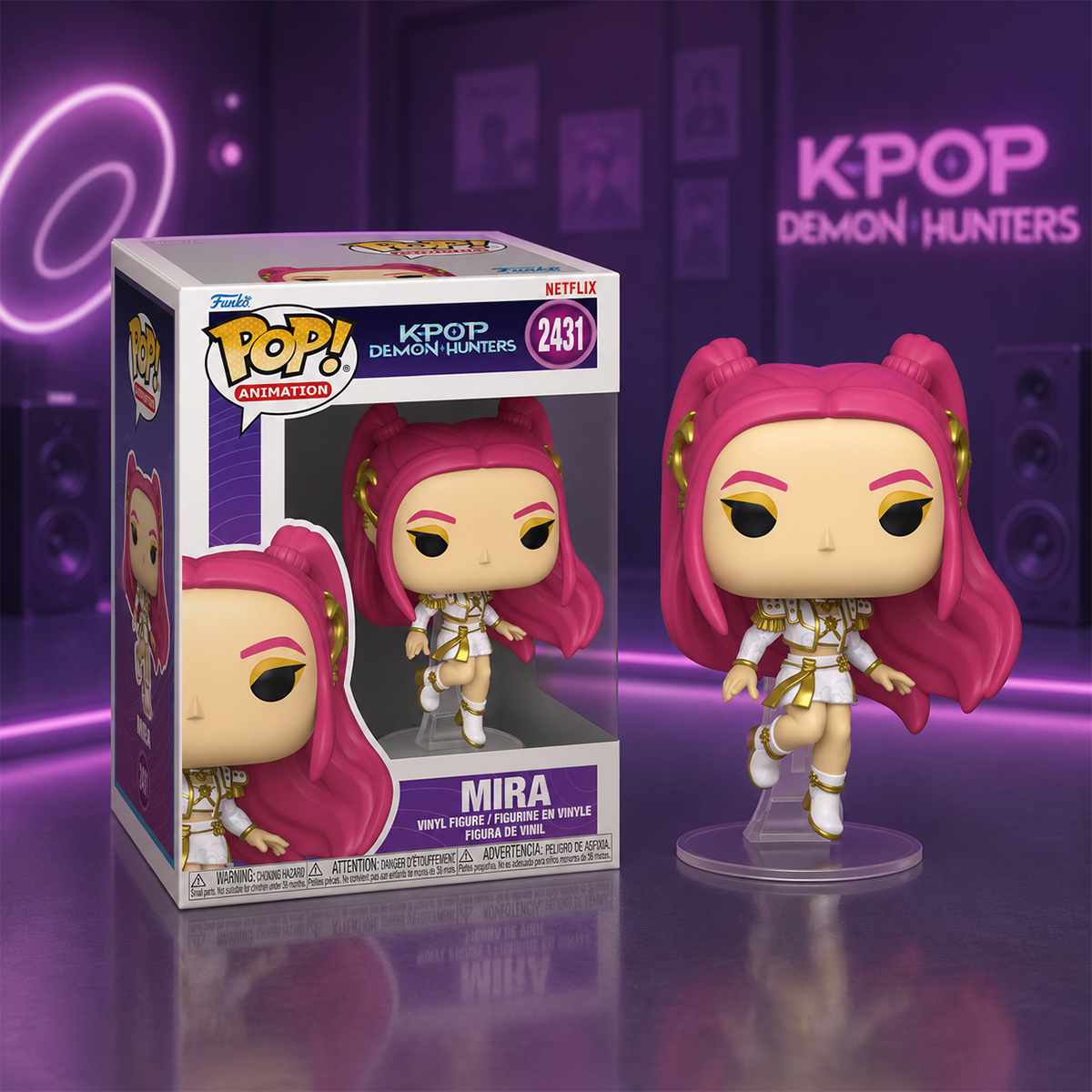 Ігрова фігурка Funko POP! серії "Кейпоп-мисливиці на демонів" S2 - Міра — фото 3