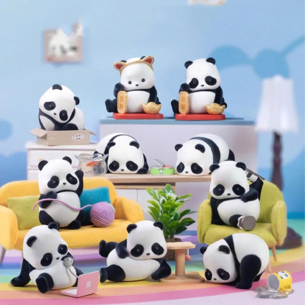 Колекційна фігурка-сюрприз "Мяу панди" 52Toys 22CB437GG13 серії "Panda Roll" — фото 6
