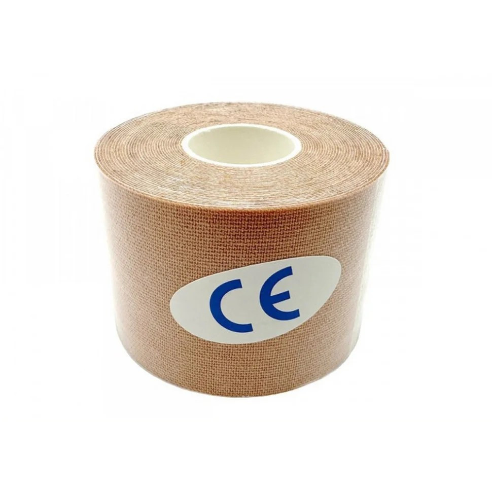 Кінезіологічний тейп Kinesio EasyFit EF-2080-SN, бежевий — фото 2