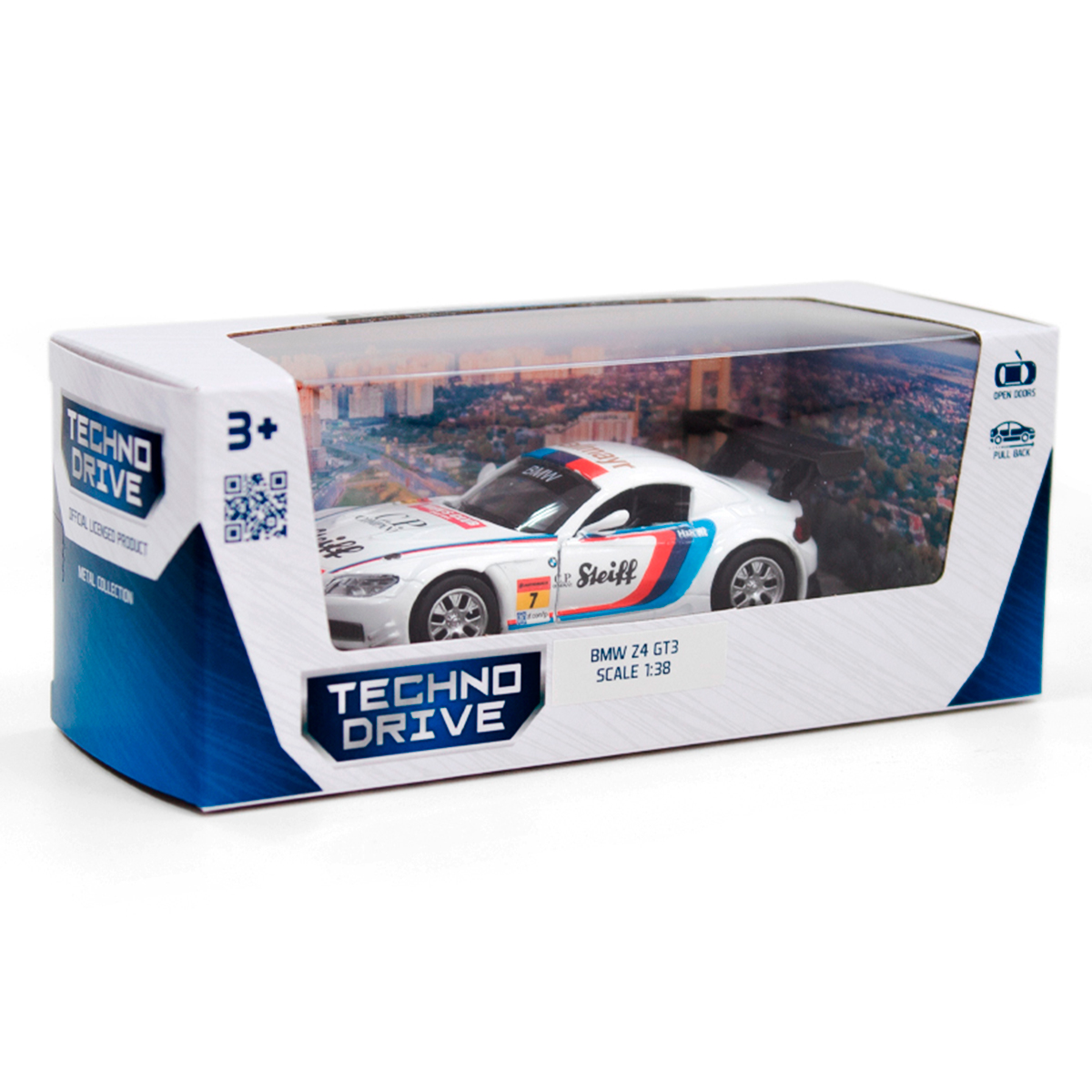 Автомодель - BMW Z4 GT3 (білий) — фото 4