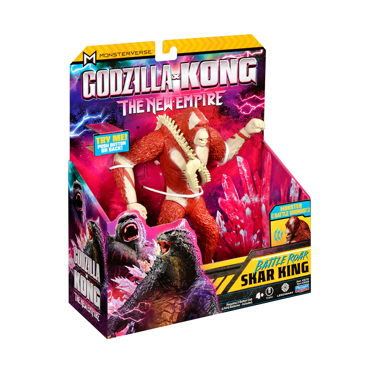 Фігурка Godzilla X Kong – Скар Кінг Готовий До Бою (18 cm, звук) — фото 6