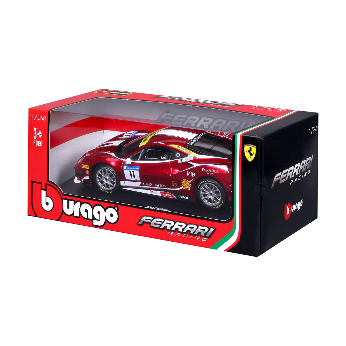 Автомодель - Ferrari 488 Challenge (1:24) — фото 2