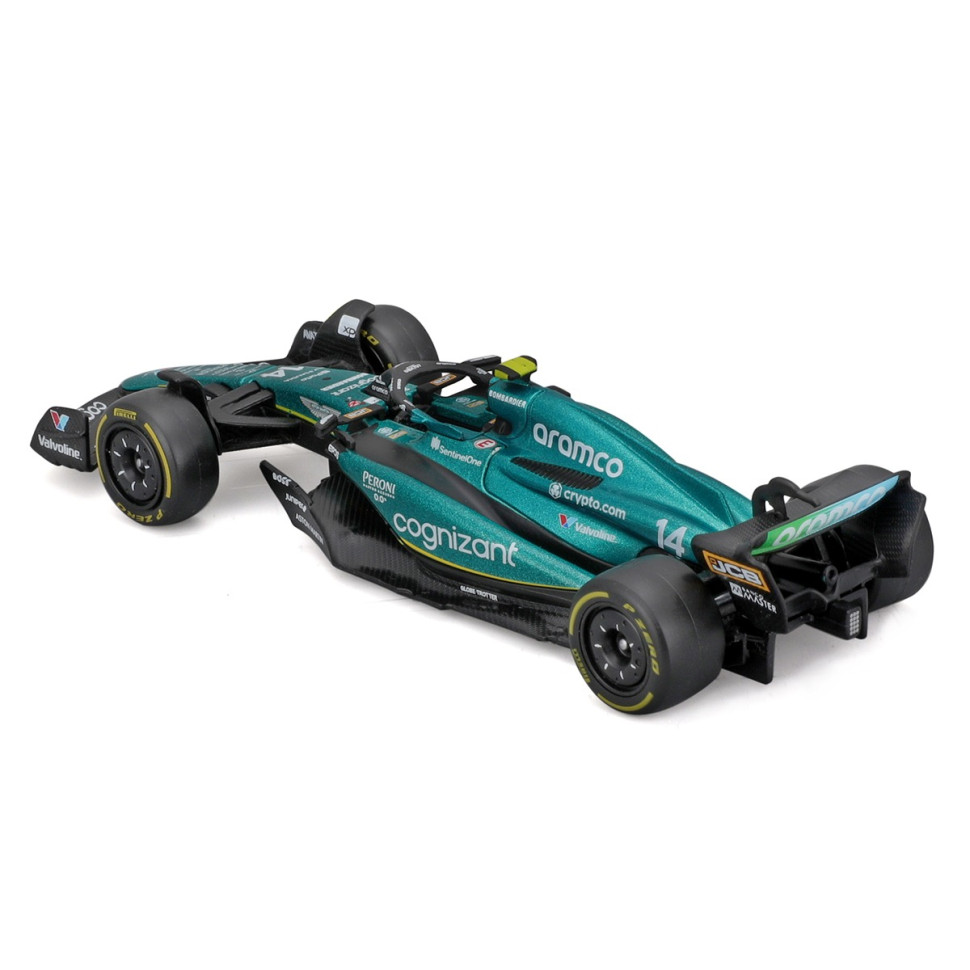 Колекційна автомодель "Aston Martin AMR23 (2023)" Bburago 18-38090, 1:43 масштаб — фото 4