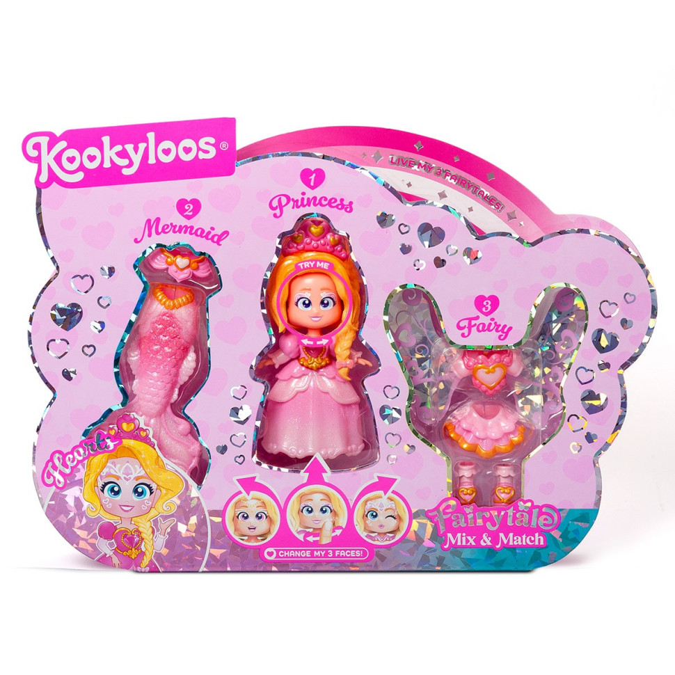 Ігровий набір з лялькою "Серденько" KOOKYLOOS PKLSP106IN220 серії "Fairytale"