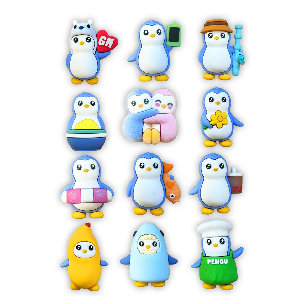 Фигурка-сюрприз "Приключения пингвина Пакса" серии "Pudgy Penguins" PG006, 13 видов в ассортименте — фото 2