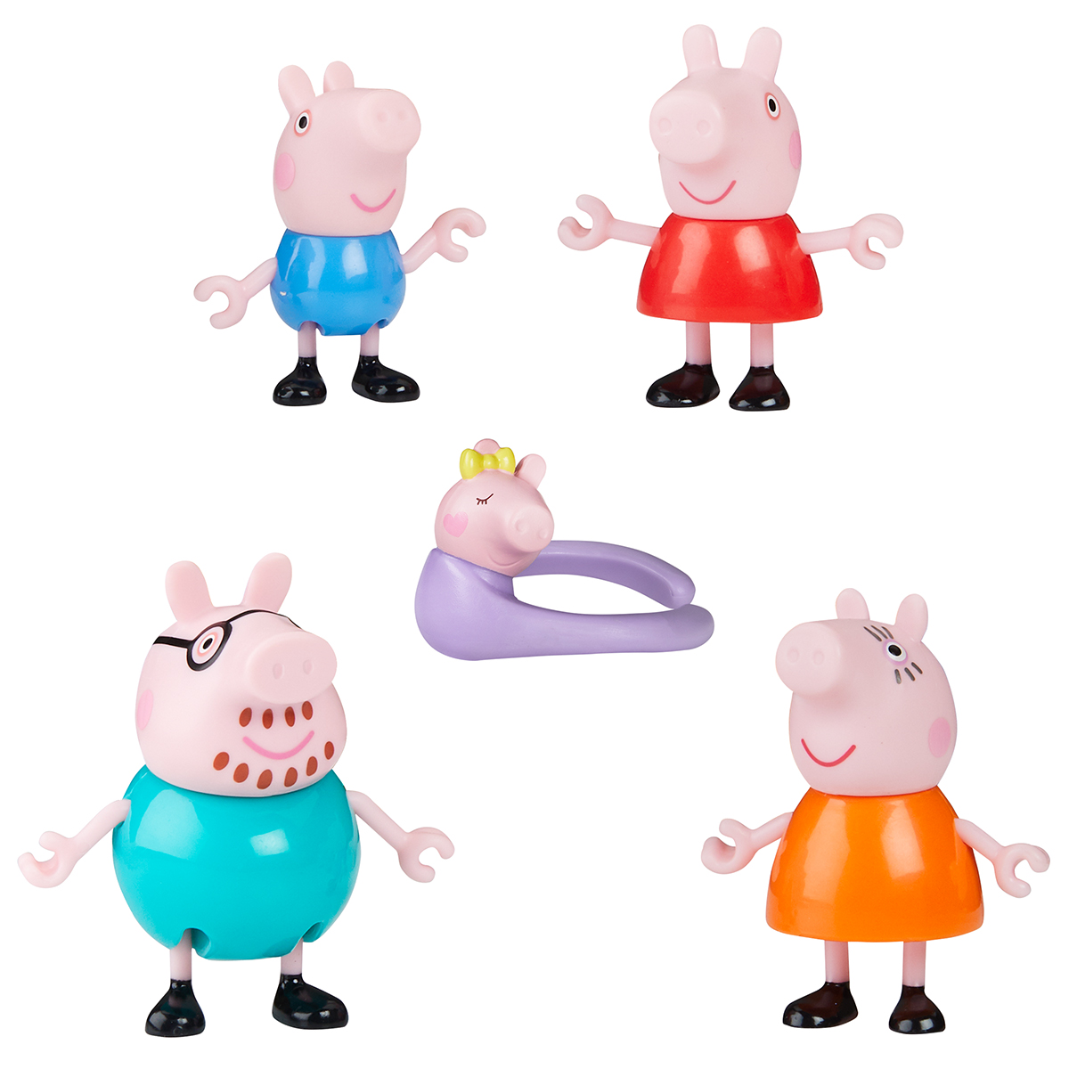Набір фігурок Peppa Figurines – Велика Родина Пеппи — фото 2