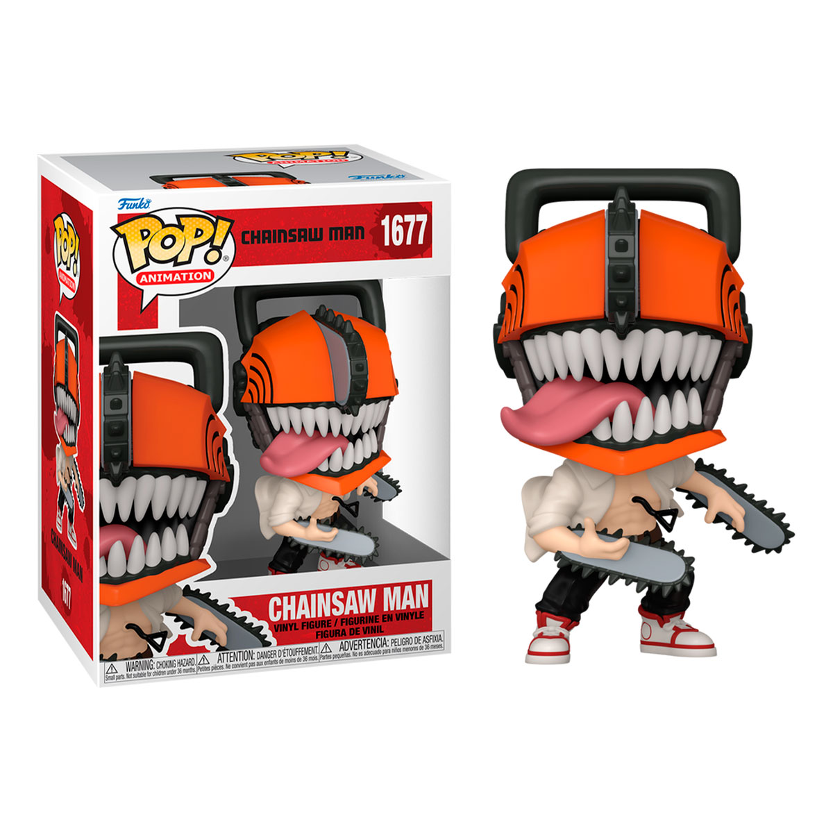 Игровая фигурка Funko POP! серии "Человек-бензопила" - Человек-Бензопила w/CH(BD) — фото 3