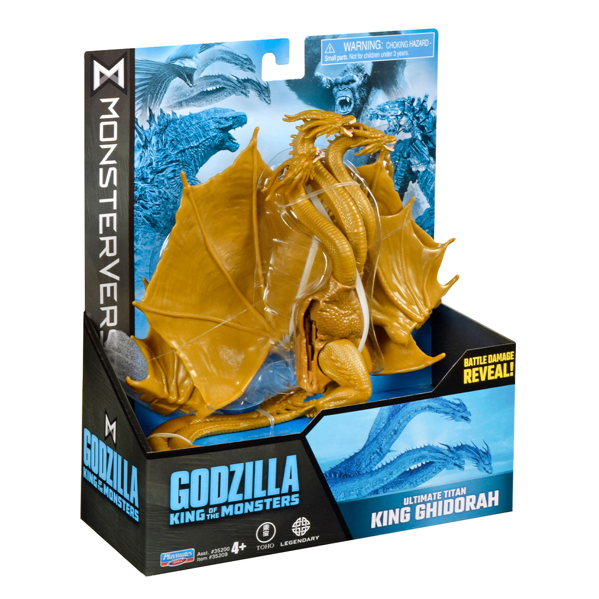Ігрова фігурка Godzilla vs. Kong S2 – Король Гідора (з аксес.) — фото 5