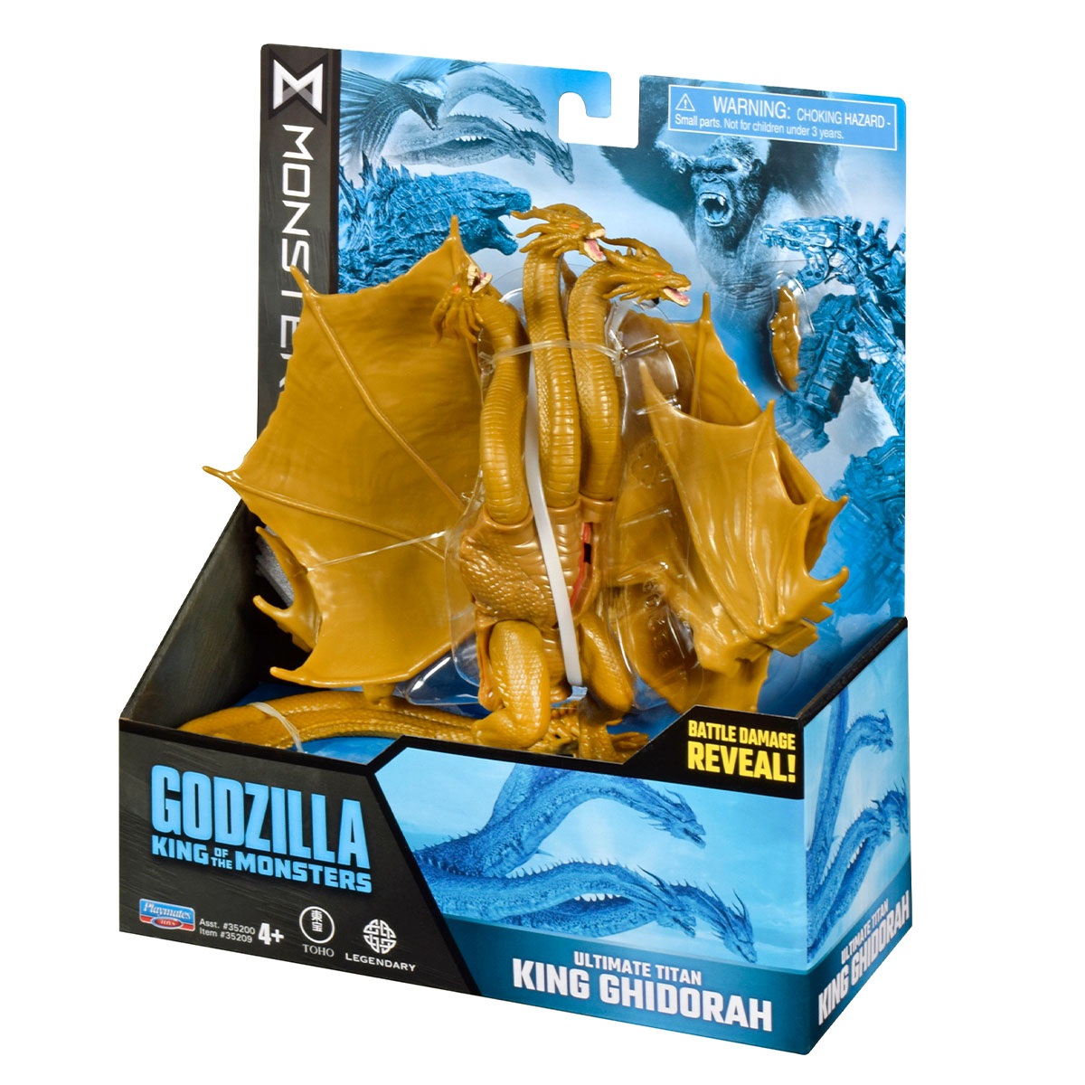 Ігрова фігурка Godzilla vs. Kong S2 – Король Гідора (з аксес.) — фото 3