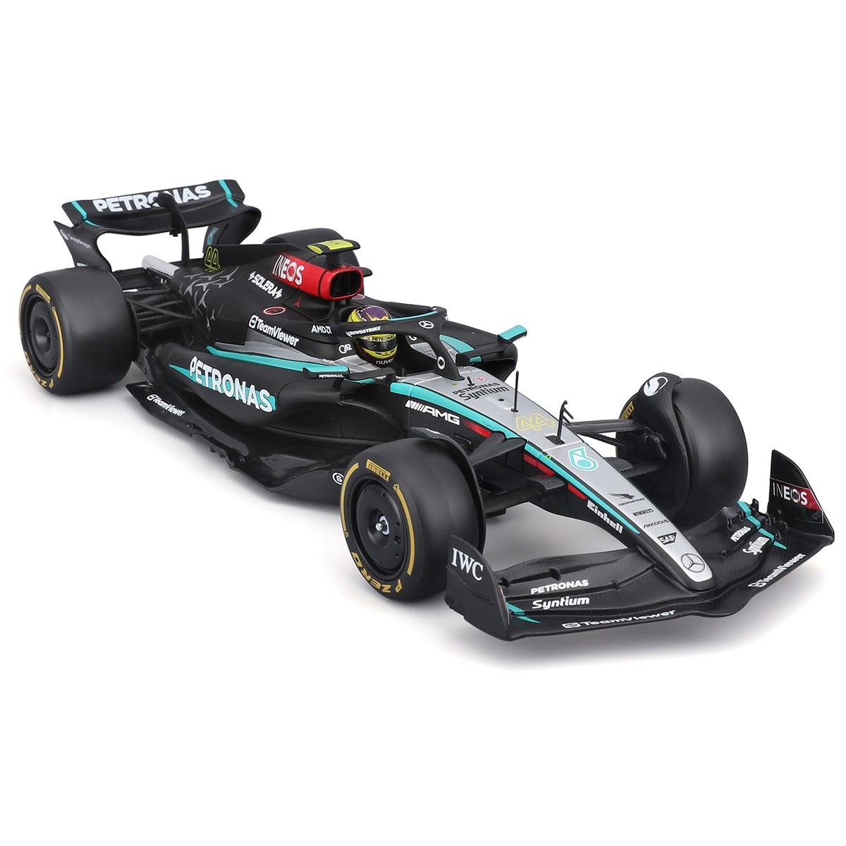 Авто-конструктор – Mercedes-AMG F1 W15 Petronas (2024) (1:24) — фото 9