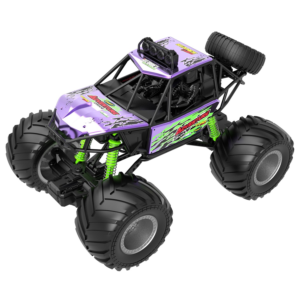 Автомобіль KS Drive на р/к - Beast Runner (2.4 GHz, акум. 7.4 V, бузковий) — фото 2