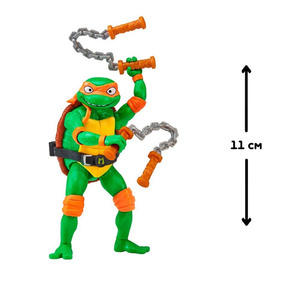 Игровая фигурка Микеланджело TMNT 83283 серии "Черепашки-Ниндзя MOVIE III" — фото 3