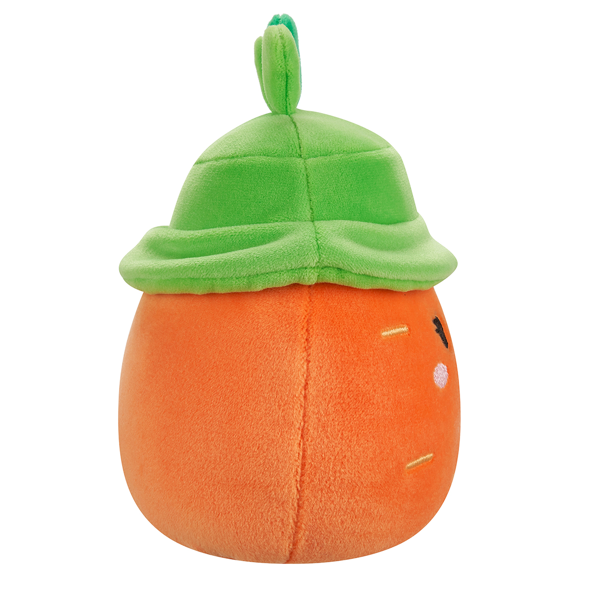 М'яка іграшка Squishmallows - Морквинка Кароліна в Капелюсі (13 cm) — фото 5