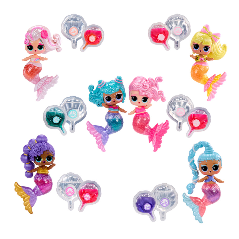 Ігровий набір з лялькою "Милі русалоньки" L.O.L. Surprise! 596301 серії "Mermaids! Makeover Magic" — фото 9