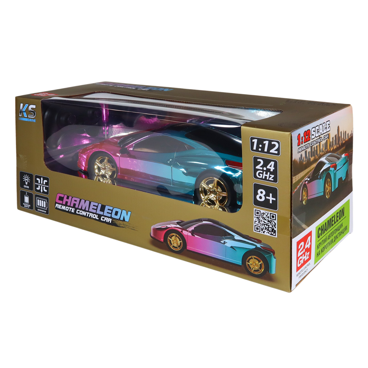 Автомобіль KS Drive на р/к – Chameleon (1:12, 2.4 ГГц, акум. 3,7 V) — фото 3