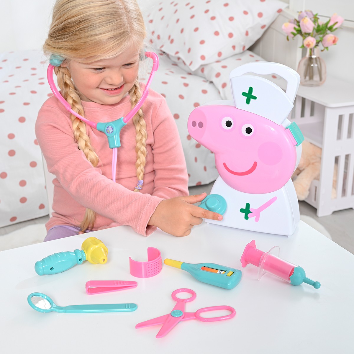 Ігровий набір Peppa - Кейс Доктора Пеппи (з аксесуарами) — фото 5