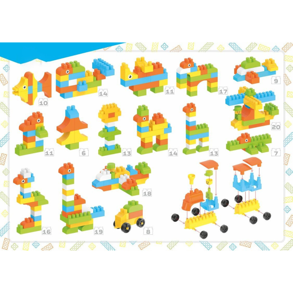 Іграшка "Конструктор ТехноК", арт.6573TXK 90 подітий. — фото 4
