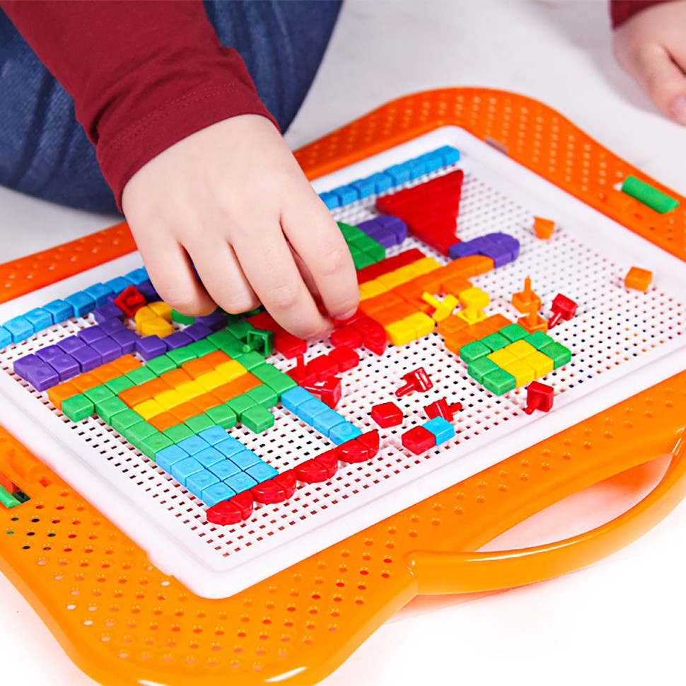 Розвиваюча іграшка "Мозаїка 8" Технок 3008TXK, 528 фішок — фото 6
