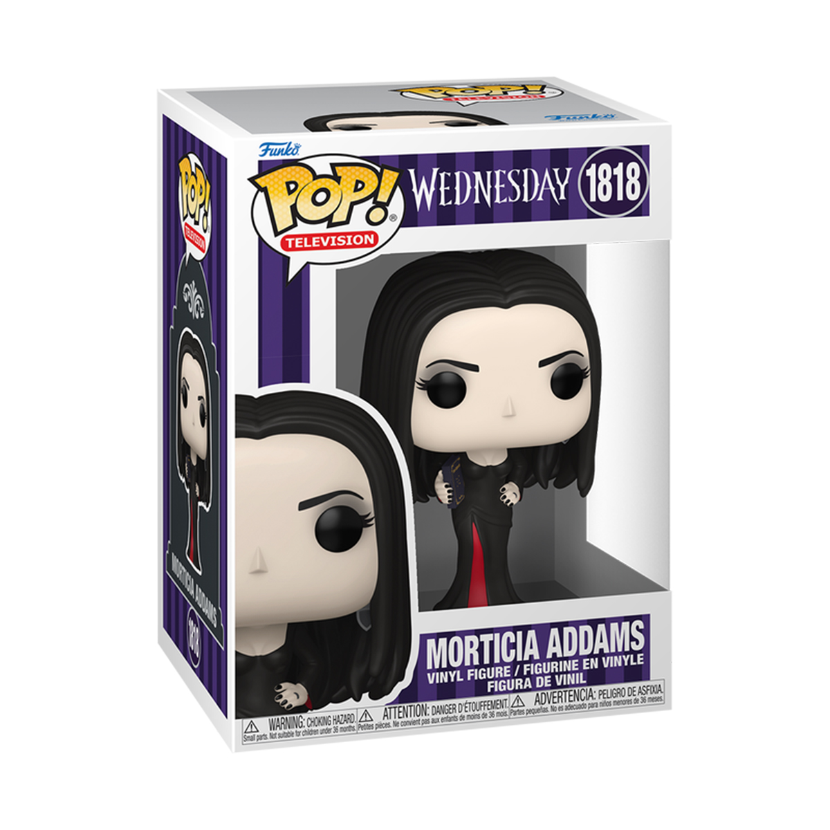Ігрова фігурка Funko POP! серії "Венздей" - Мортіша Аддамс з Книгою Заклинань