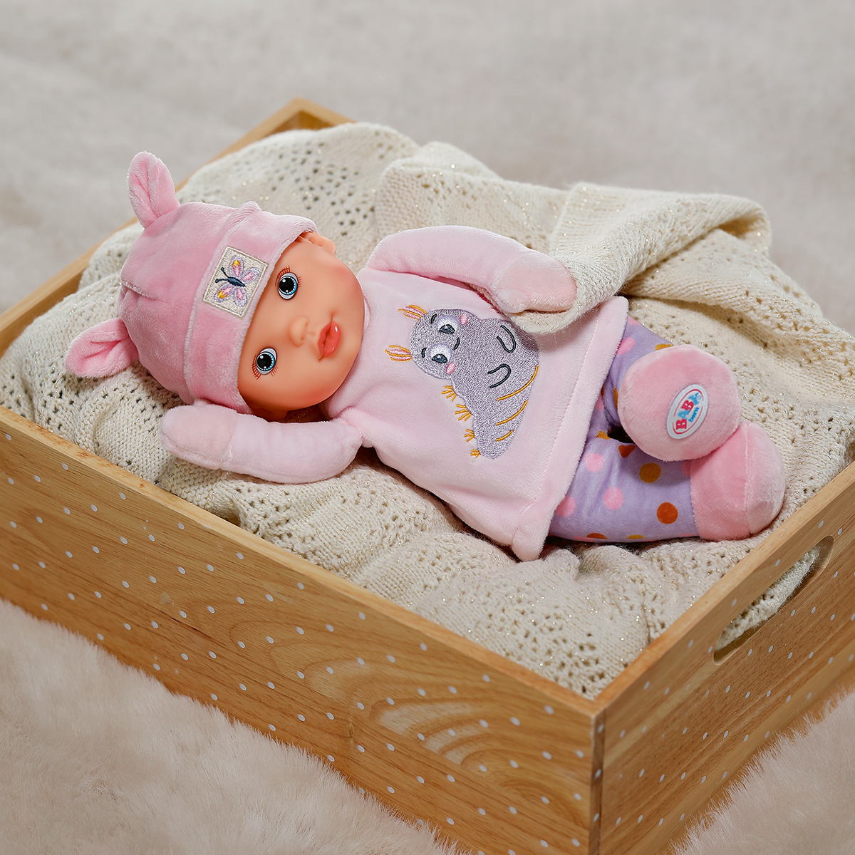 Лялька BABY born серії "For babies" – Солодке Малятко (30 см, в рожевому) — фото 4