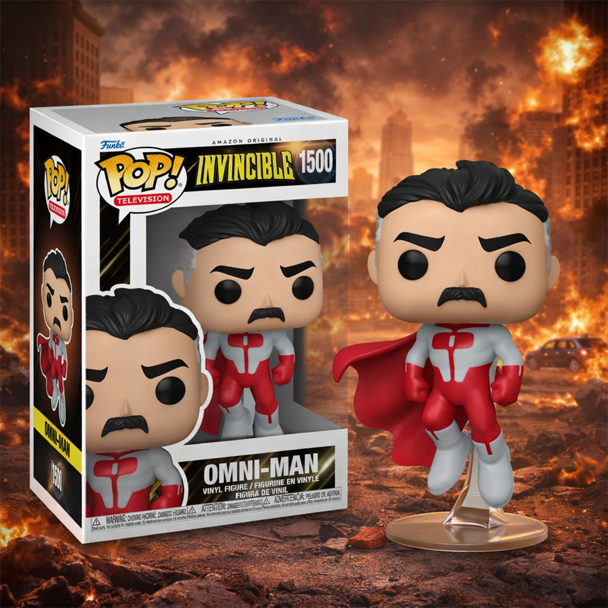 Игровая фигурка Funko POP! серии "Неуязвимый" - Омни-Мен — фото 3