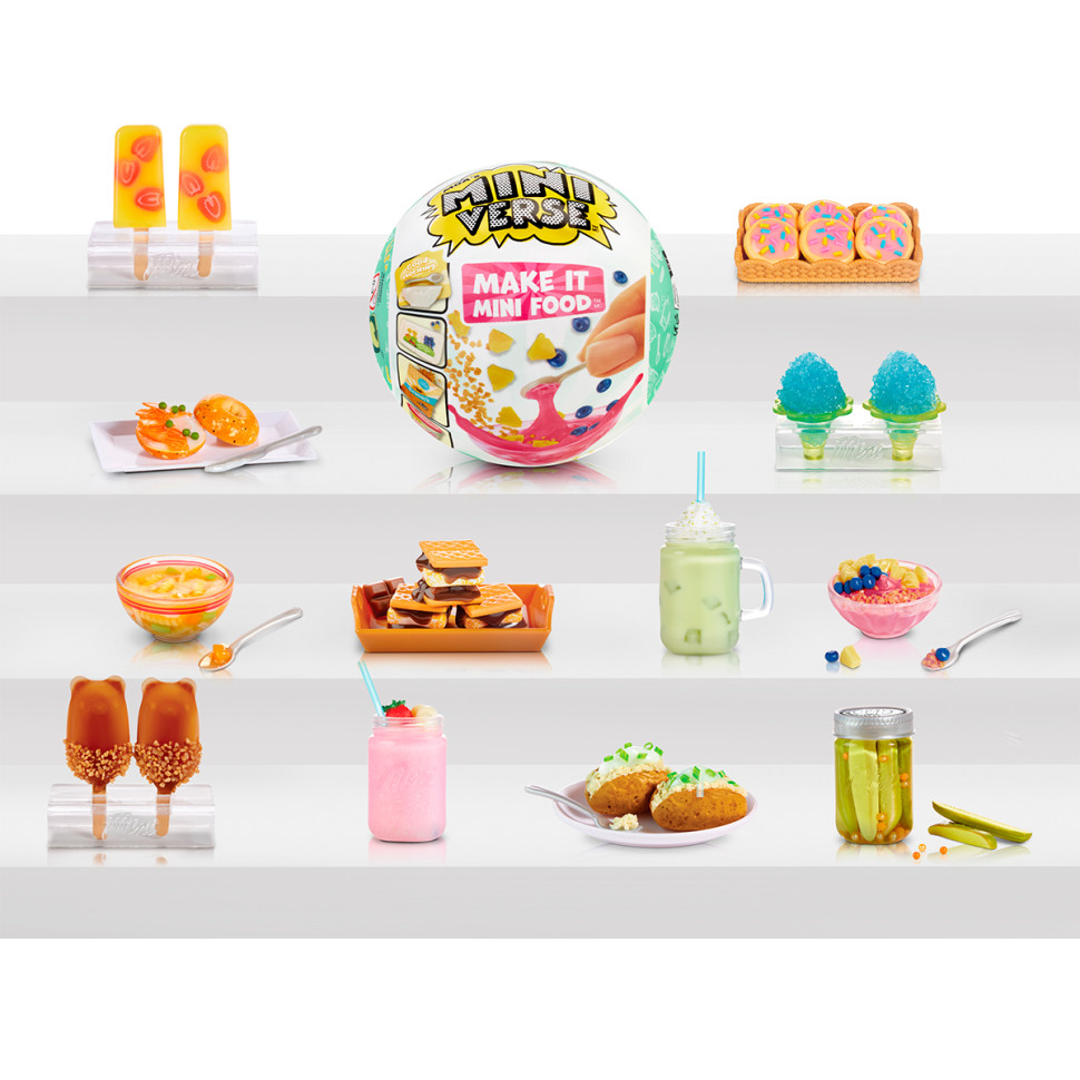 Ігровий набір для творчості "Створи кафе" MGA's Miniverse 505396 серії "Mini Food 3" — фото 15