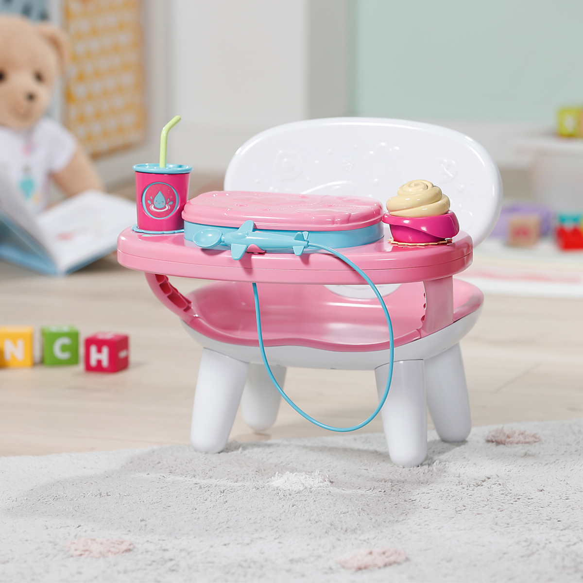 Інтерактивний столик для годування ляльки BABY born S2 – Час Обіду (світло, звук) — фото 4