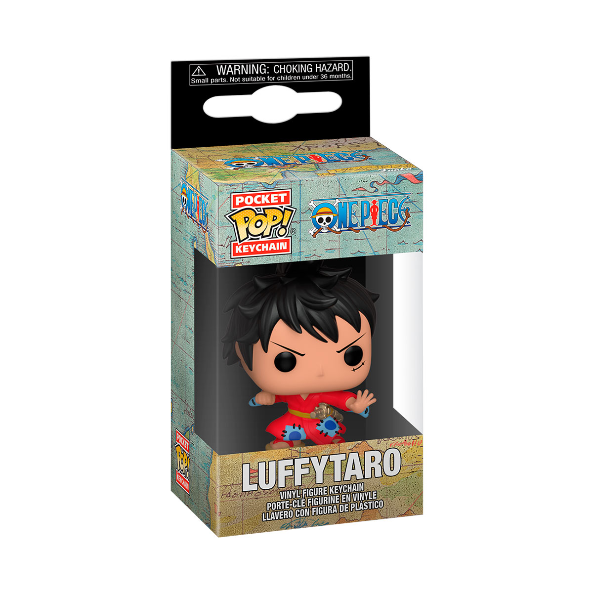Игровая фигурка на клипсе Funko POP! cерии "Большой куш" - Луффи в Кимоно