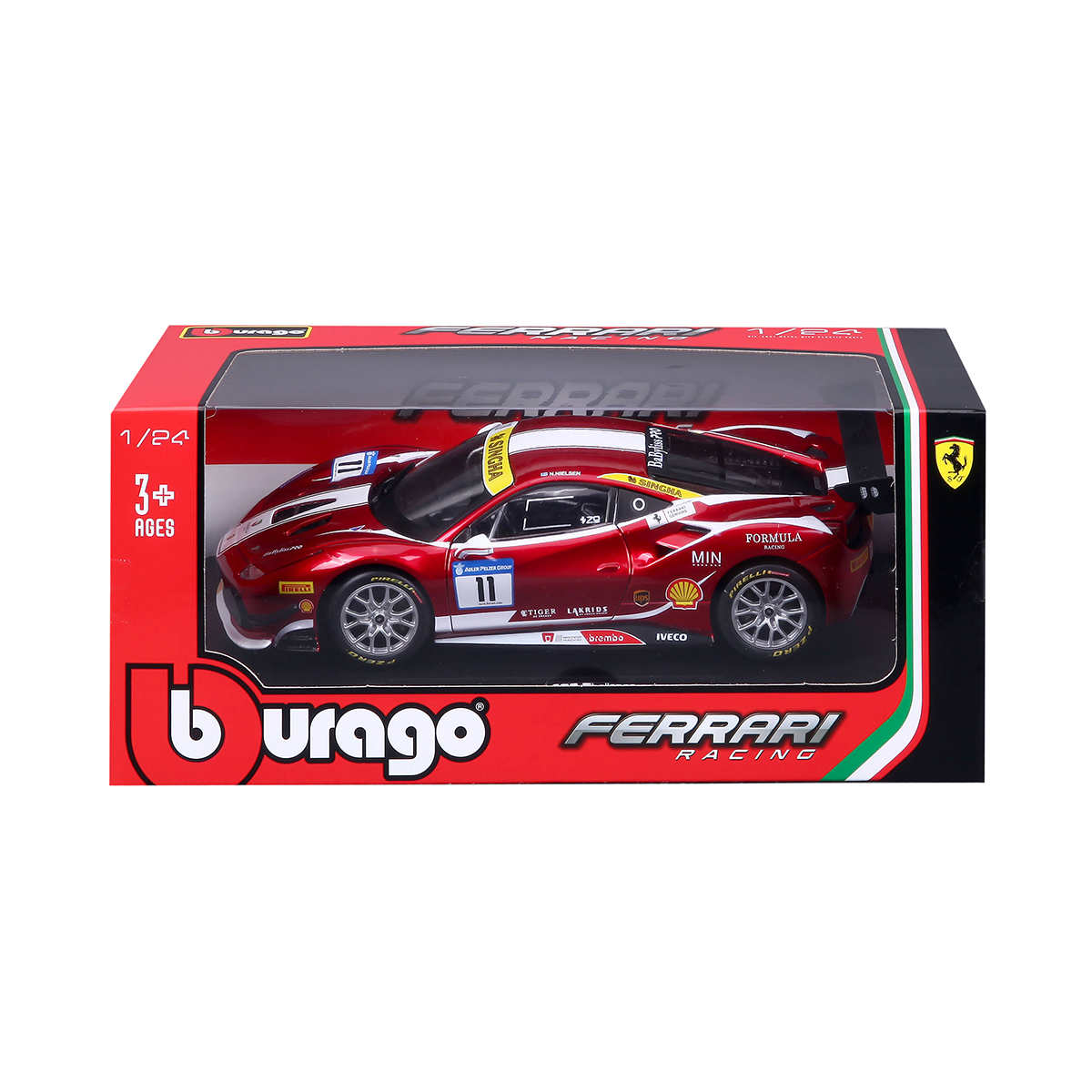 Автомодель - Ferrari 488 Challenge (1:24) — фото 3
