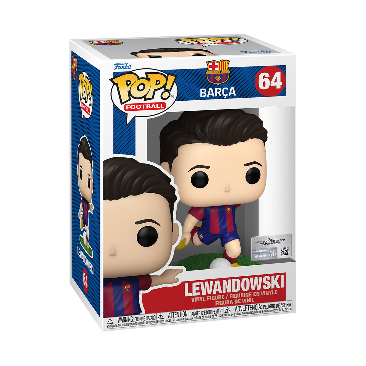 Игровая фигурка Funko POP! серии "Футбол" - Левандовский