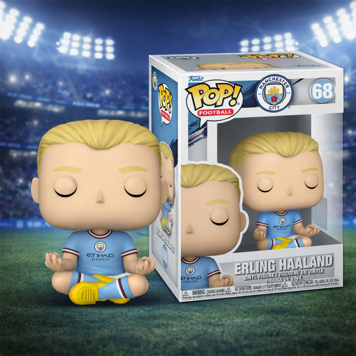 Ігрова фігурка Funko POP! серії "Футбол: Манчестер Сити" - Ерлінг Голанд — фото 3