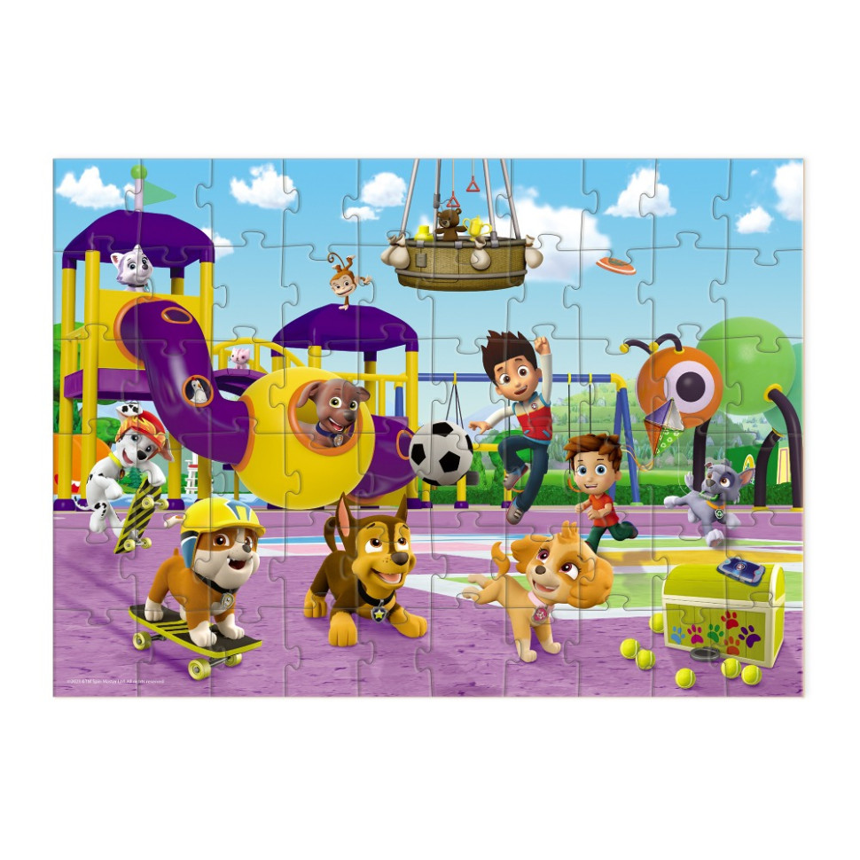 Детский пазл "Paw Patrol: На прогулке" 200453, 60 элементов — фото 2