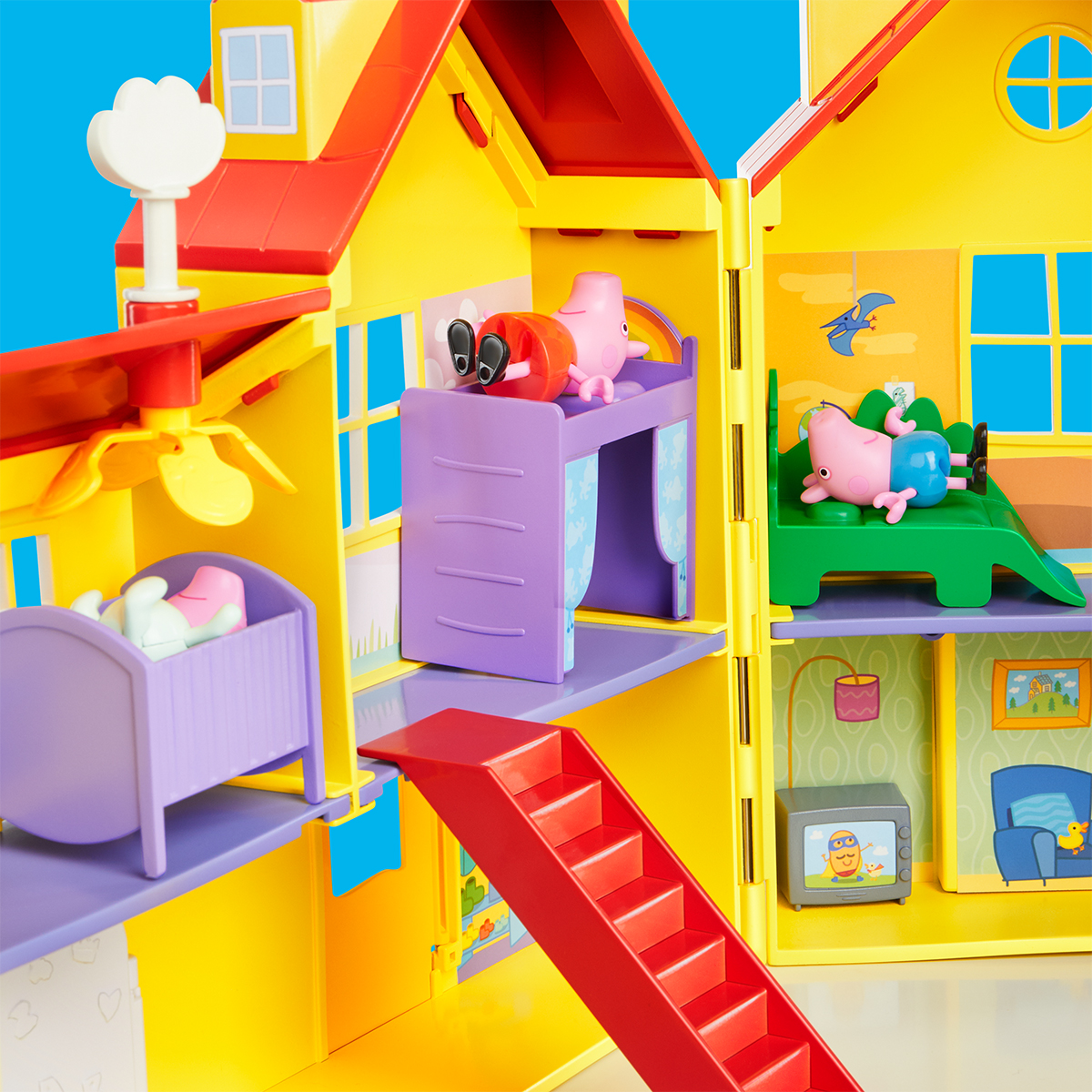 Ігровий набір Peppa Figurines – Великий Родинний Будинок Пеппи — фото 3