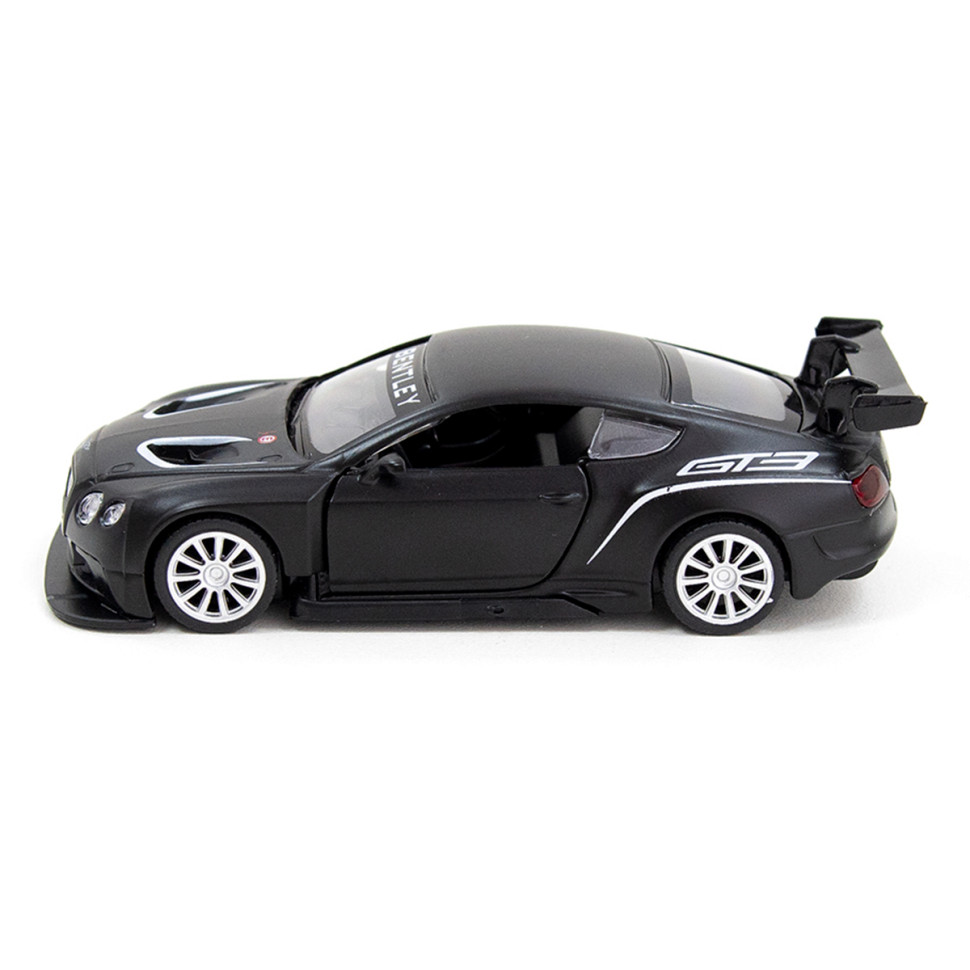 Детская автомодель BENTLEY CONTINENTAL GT3 TechnoDrive 250259 матовый черный — фото 2