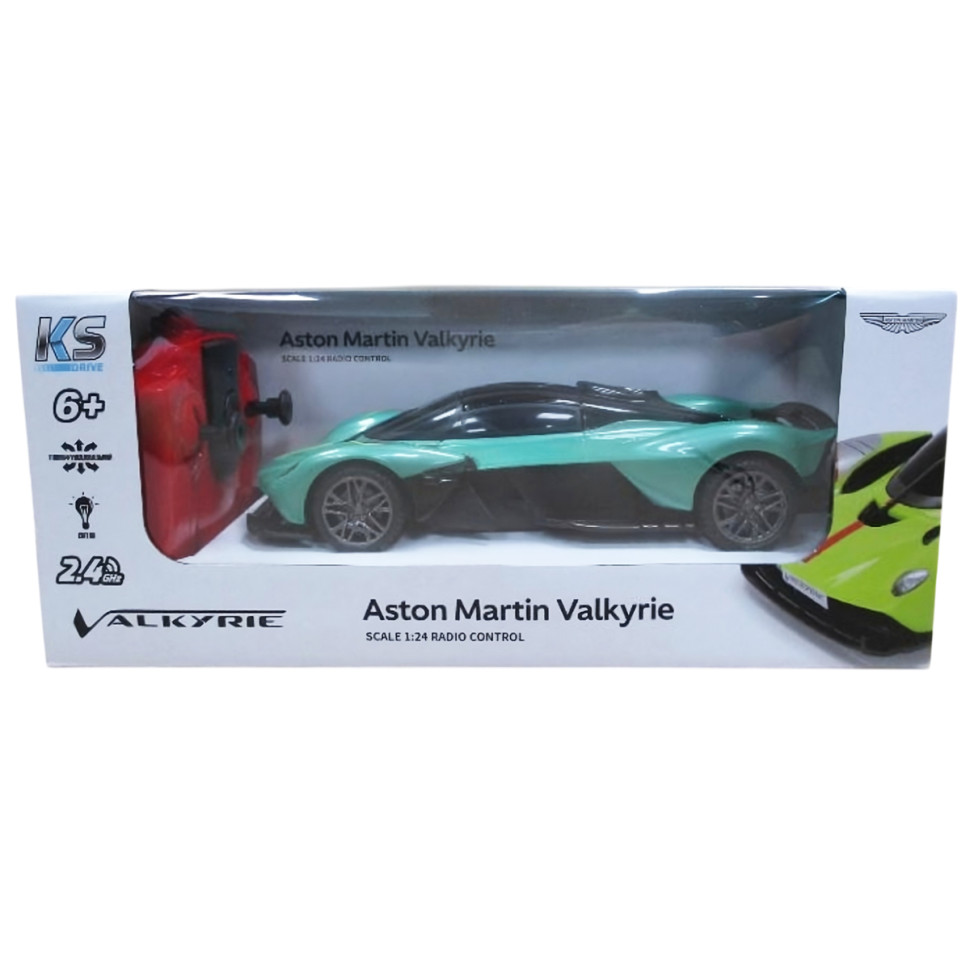 Автомобиль на радиоуправлении Aston Martin Valkyrie KS DRIVE 250GAVGS 1:24, шалфейный — фото 6