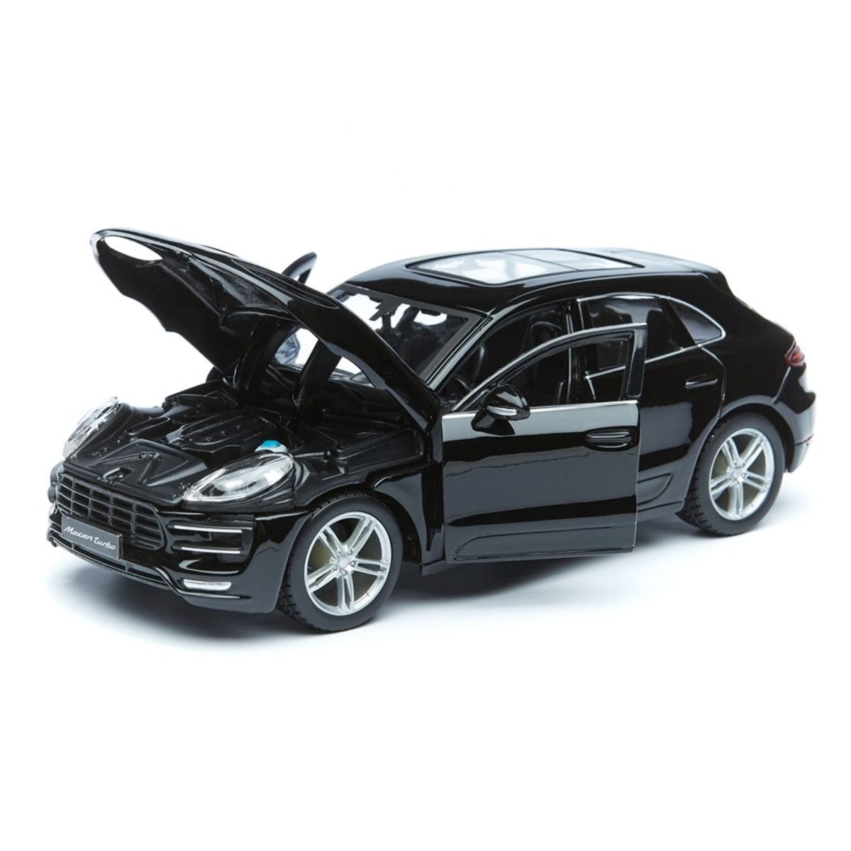 Автомодель - Porsche Macan (чорний, 1:24) — фото 6