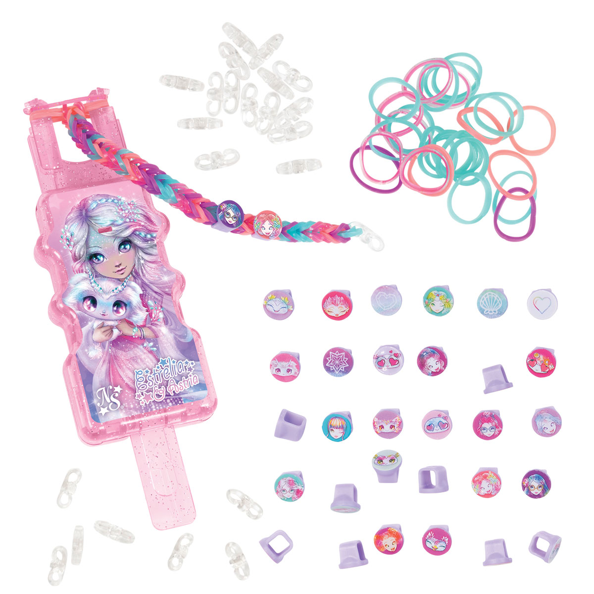 Набор для создания украшений Nebulous Stars серии "Rainbow Loom™" с бусинами – Звездная Феерия — фото 2