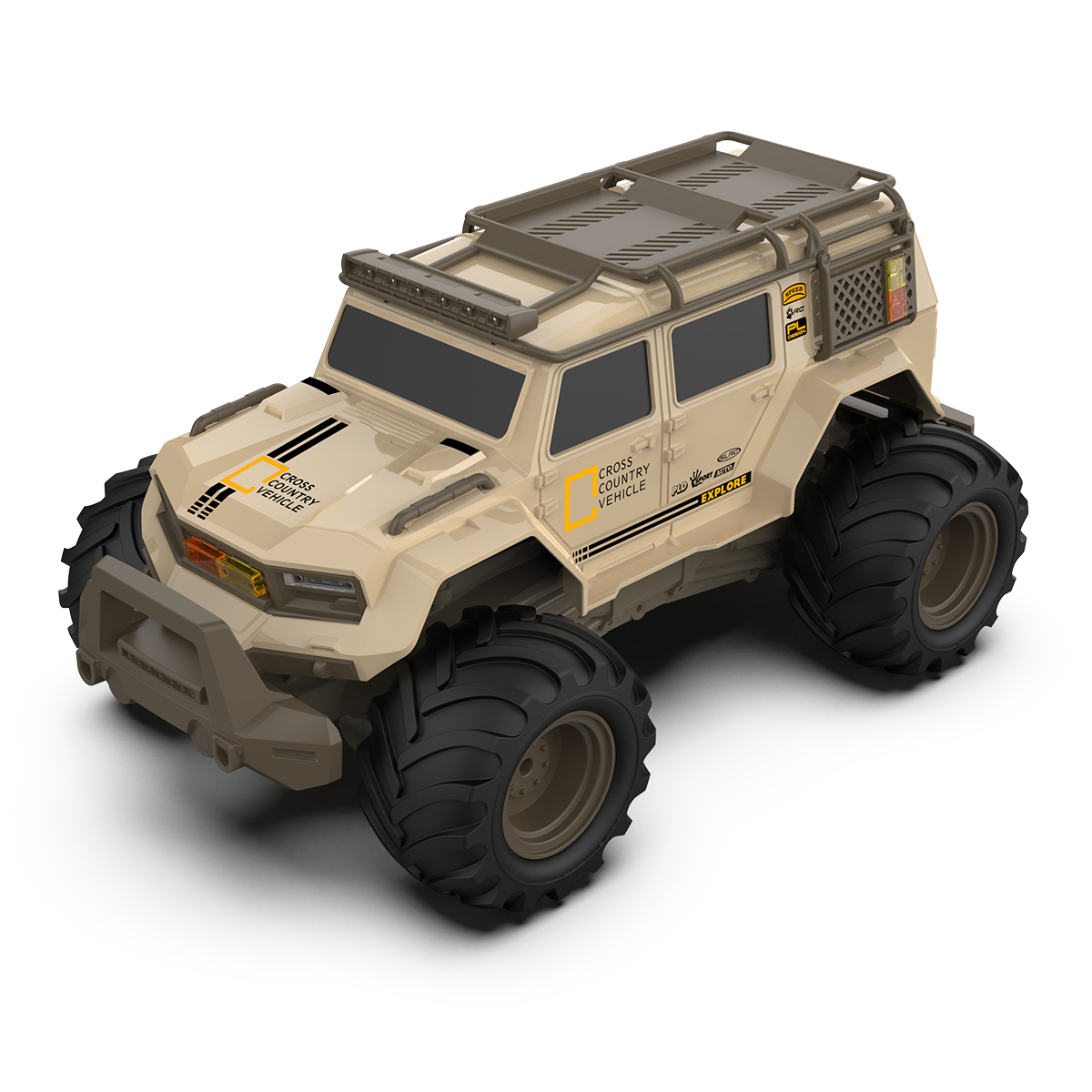 Автомобіль KS Drive на р/к – Amphibious 4WD (1:14, 2.4 ГГц, акум. 3,7 V, світло, звук)