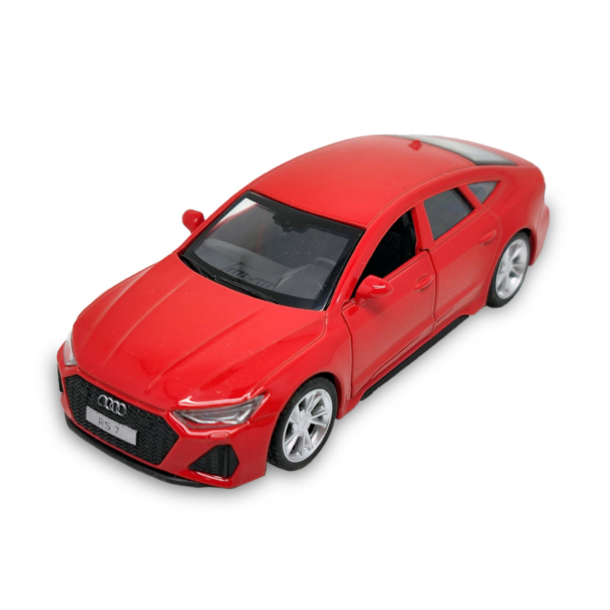 Автомодель – AUDI RS 7 Sportback (червоний, сріблястий) — фото 3