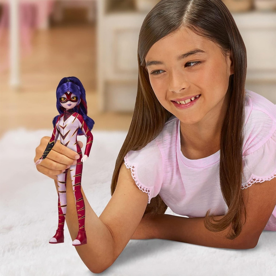 Детская игрушечная Кукла "Леди Баг и Супер-Кот" Пурпурная Тигрица Miraculous 50023 с аксессуарами — фото 6