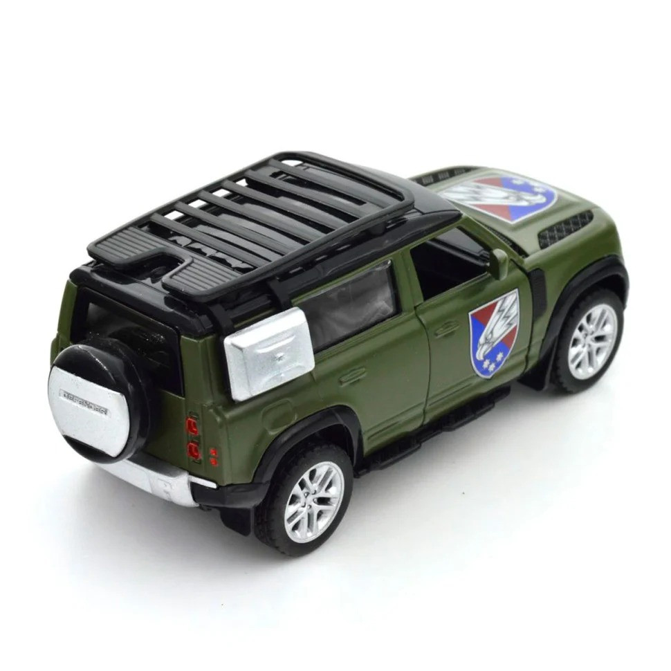 Автомодель серии "Шевроны Героев" Land Rover Defender 110 "25 ОПДБр" TechnoDrive 250289M — фото 3