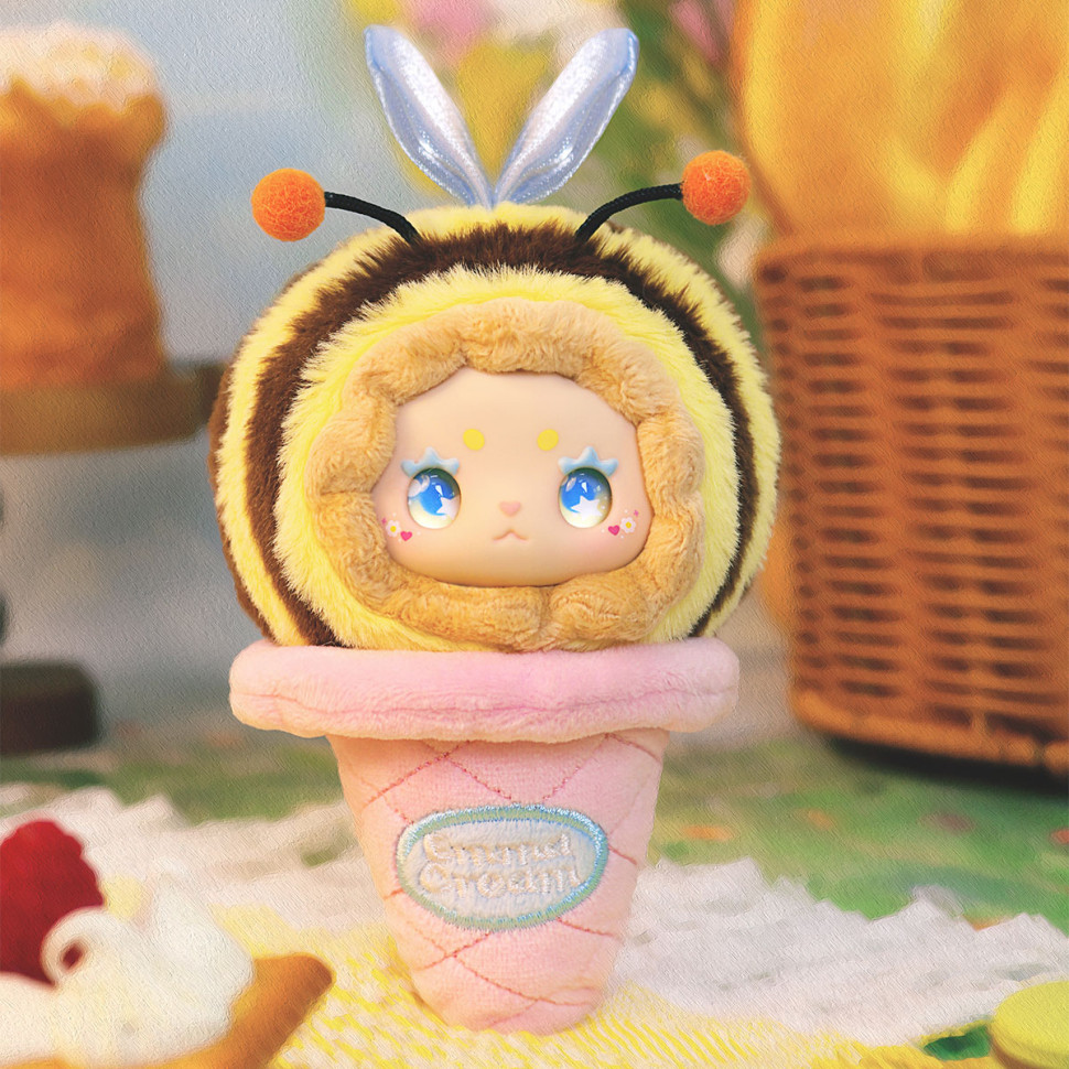 Коллекционная мягкая игрушка с кольцом Мороженко Pop Top MJ-000095 Lucky Emma серии "Scoop Ice Cream" — фото 13