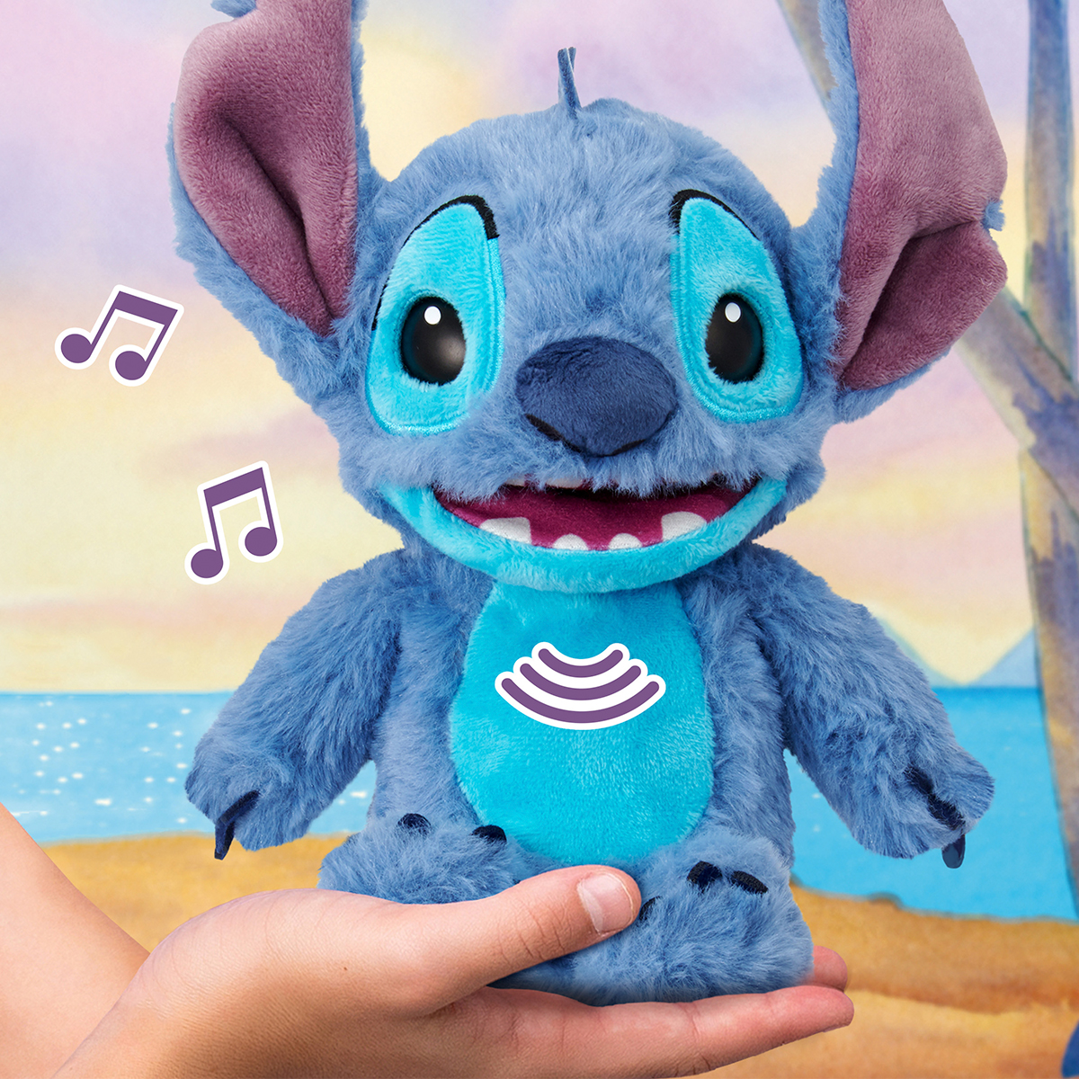 Інтерактивна м'яка іграшка Puppetronic BY REAL FX Palm серії "Disney" - Стіч — фото 3
