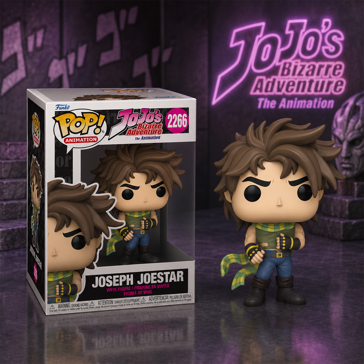 Ігрова фігурка Funko POP! серії "Химерні пригоди ДжоДжо" - Джозеф — фото 3