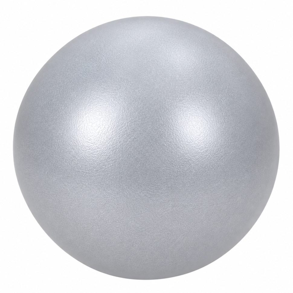 М'яч для фітнесу та пілатесу MS 4503(Silver) сріблястий 22 см, 100 гр