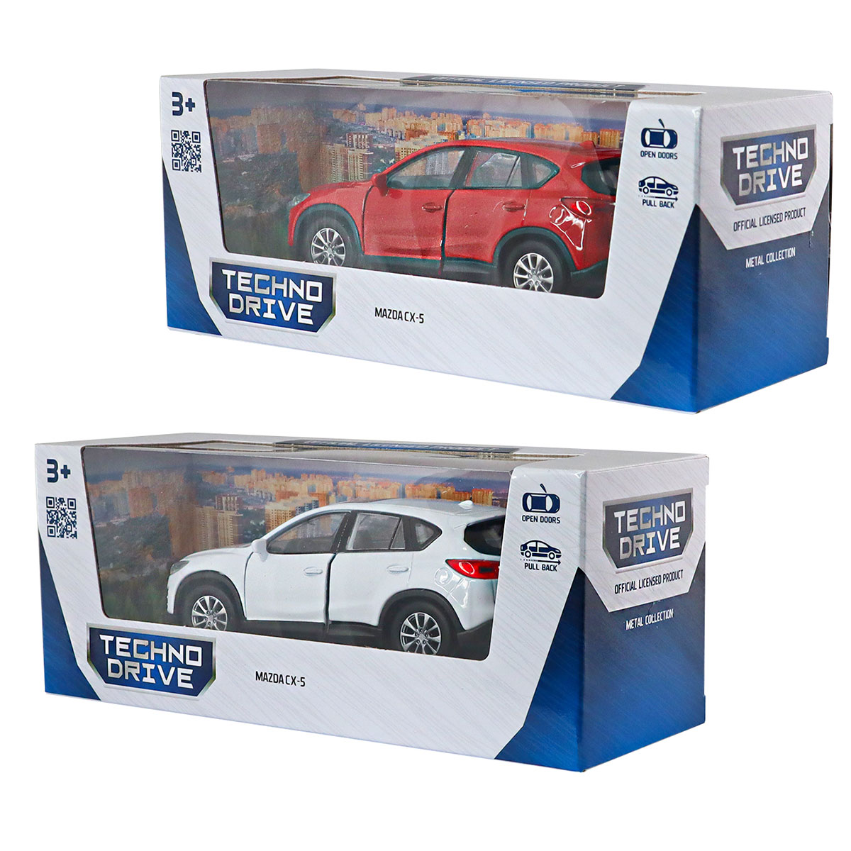 Автомодель – Mazda CX-5 (червоний, білий) — фото 4
