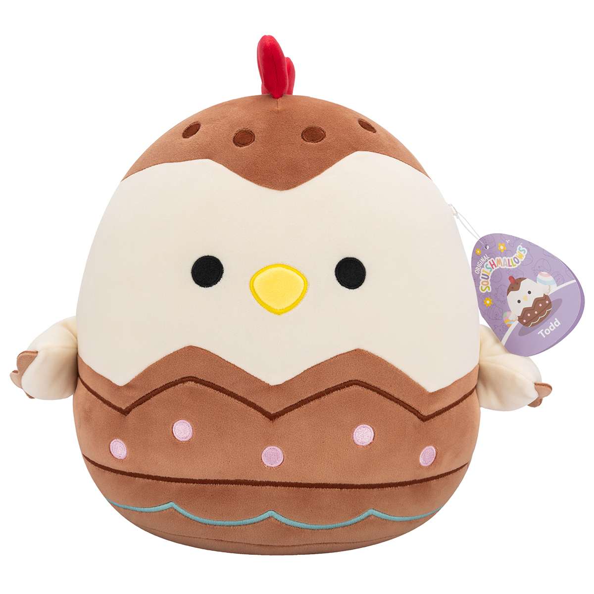 Мягкая игрушка Squishmallows – Петушок Тод (30 cm) — фото 7